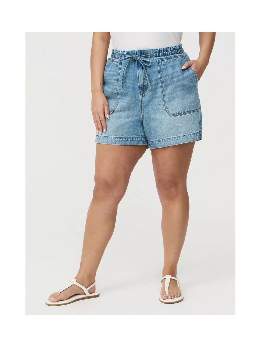 NWT TORRID 5'' High-Rise Lightweight Denim Short SZ 30
